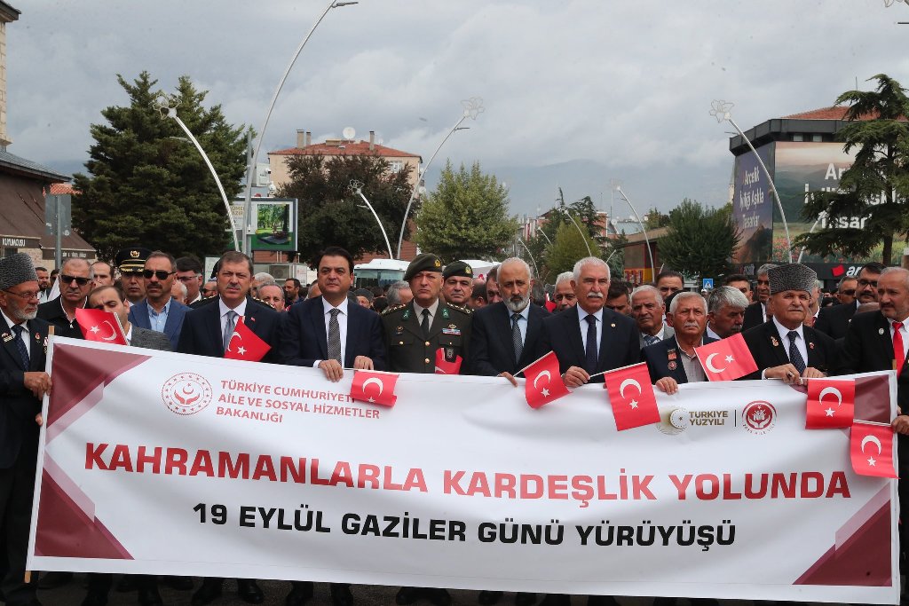 19 Eylül Gaziler Günü Kutlandı