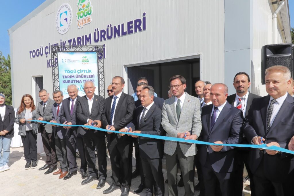 TOGÜ Çiftlik Tarım Ürünleri Kurutma Tesisi Açıldı