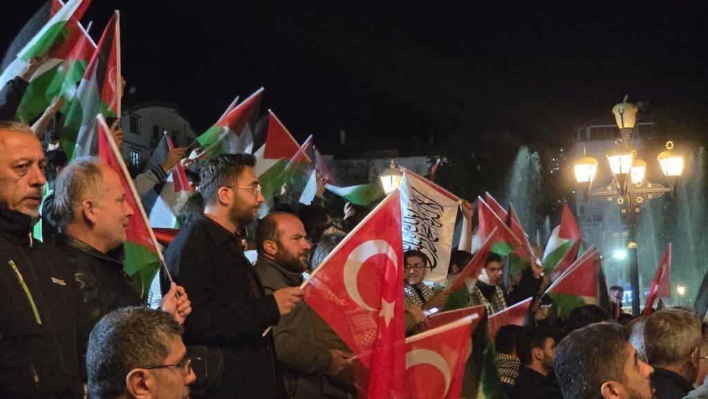 Tokat’ta Sumud Filosu’na Yapılan Saldırı Protesto Edildi