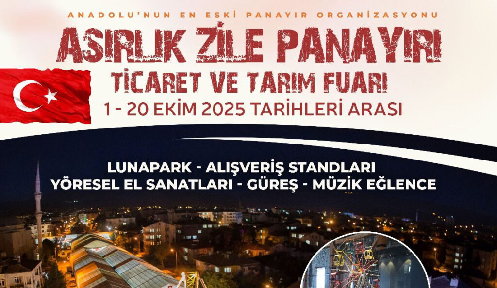 Asırlık Zile Panayırı Kapılarını Açtı