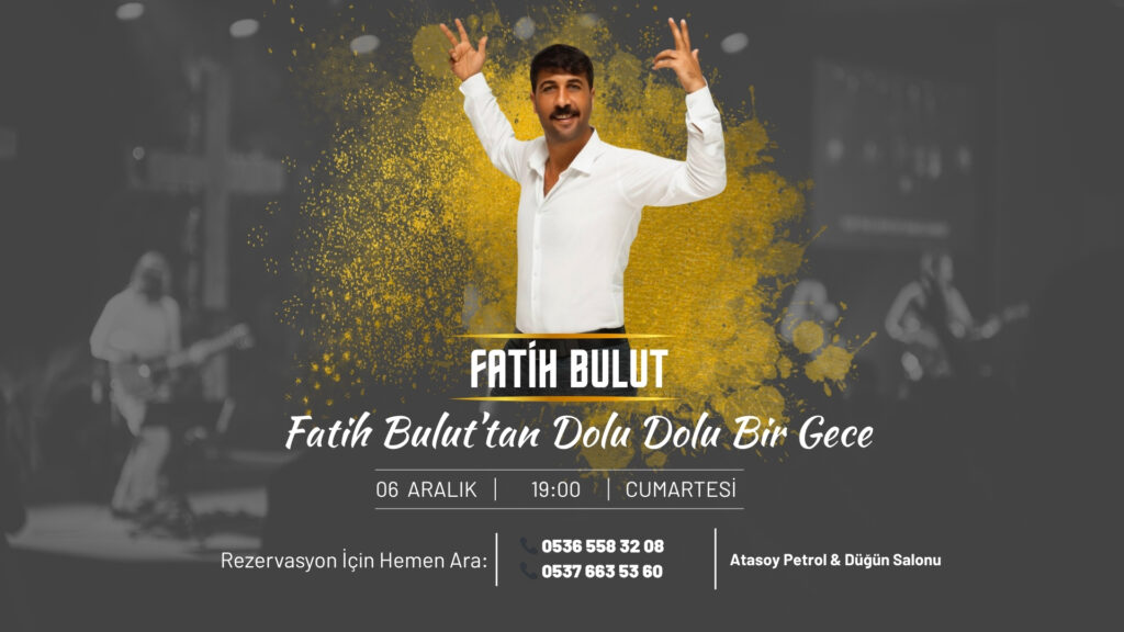 Turhal Fatih Bulut konseri