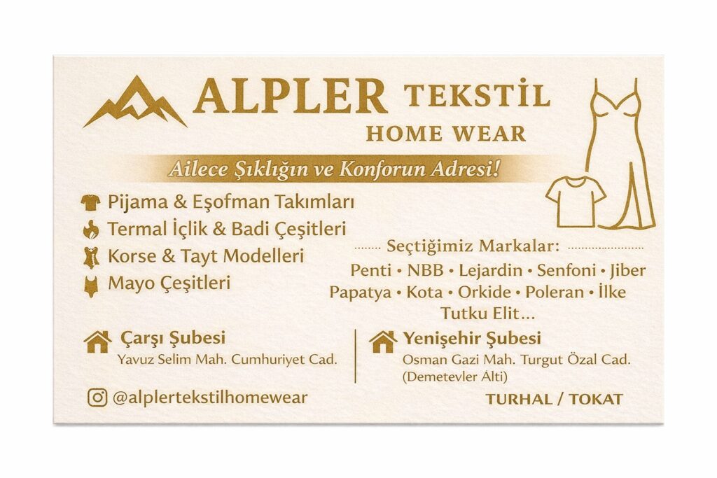 Alpler Tekstil Homewear